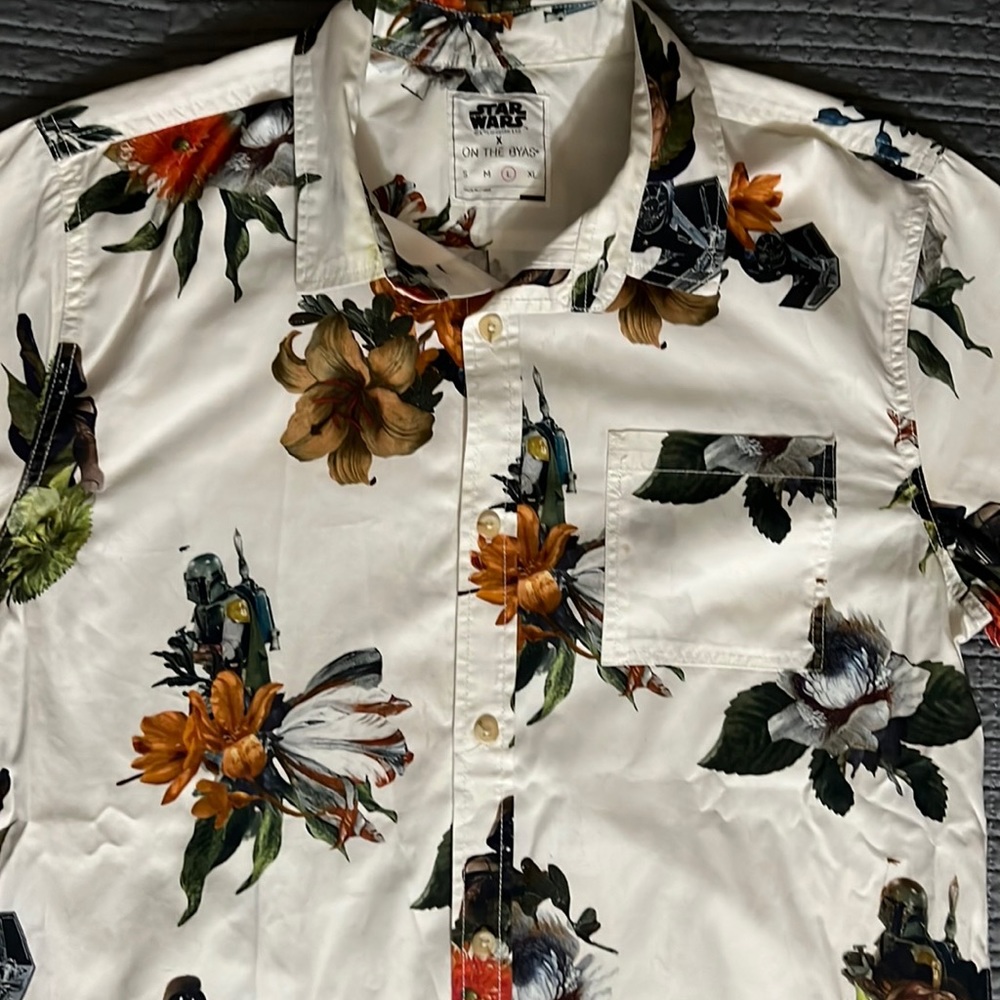 Star Wars Button Down Shirt